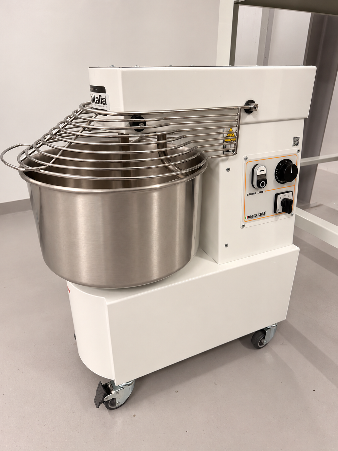 Pétrin à spirale professionnel SK20TR2V- Resto Italia