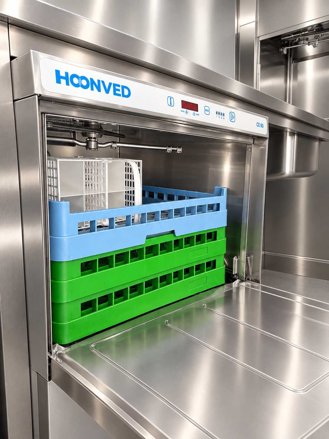 Lave-vaisselle / Lave-verres professionnel - Hoonved CE60